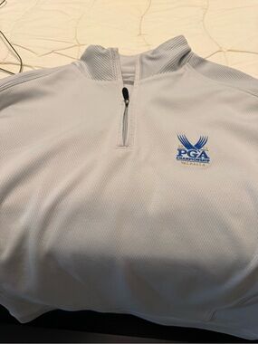 Cutter & Buck Light Gray CB DryTec Performance Polo